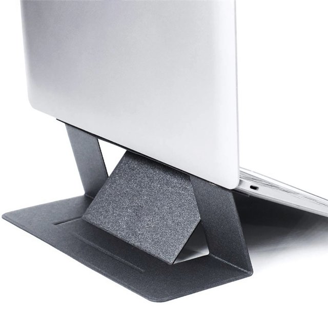 Soporte plegable invisible para tableta portátil Soporte plegable invisible de cuero artificial Soporte para tableta portátil