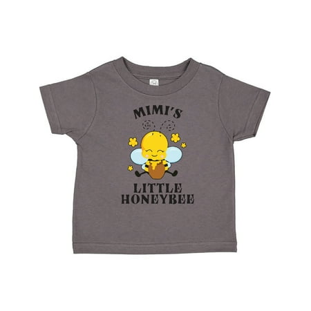 

Inktastic Cute Bee Mimi s Little Honeybee with Stars Gift Toddler Boy or Toddler Girl T-Shirt