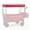 Red, variant on Awning Canopy for Garden Wagon Attachment Sun Shade Cover for Trolley Cart