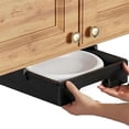 thumbnail image 4 of Paper Plate Dispenser for 9 Inch Under Cabinet Bamboo Plates Holder Kitchen Counter Vertical Plate Dipensers Holders,A, 4 of 5