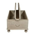 thumbnail image 3 of Monte Floral Carved Solid Wood Lift-Top Coffee Table in Weathered White, 3 of 8