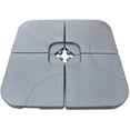 thumbnail image 1 of Base de Parapluie en Plastique Offset - Noir, 4 Pièces, 1 of 2