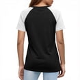 thumbnail image 4 of American Flag Tank Tops Women Patriotic Shirt USA Flag Stars Stripes Print Raglan Sleeve T-Shirt 4th of July Tee Tops, 4 of 9
