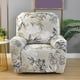 thumbnail image 4 of Dznils Funda para Sillón Reclinable Estampada Funda Elástica para Sofá Reclinable de Poliéster, Caqui Floral, 4 of 11