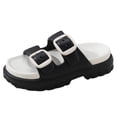 thumbnail image 2 of Sandalias Planas para Casa Playa Suela Gruesa Comodidad Mujeres Y Hombres, 2 of 8