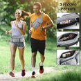 thumbnail image 3 of CXWMZY Riñoneras para Mujeres y Hombres Riñonera para Cadera Extensión de Correa Gran Capacidad Fácil de Llevar Cualquier Teléfono Cartera para Pasaporte para Entrenamiento al Aire Libre Viajes Correr, 3 of 5