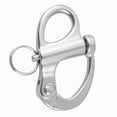 thumbnail image 1 of Stainless Steel Snap Shackle, Quick Release Design, High Strength, All Weather Coating, Marine Boat, Trucks, Van, , Trailers, 1 of 7