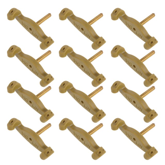 unbranded 12Ud Pies De Soporte Para Violín En Goma Color Kaki Ergonómico Para Practicar Con