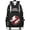 Style 1, variant on Ghostbusters Bookbag with USB Charging Port-Water Resistant Canvas Backpack-Lightweight Travel Bag for Outdoor