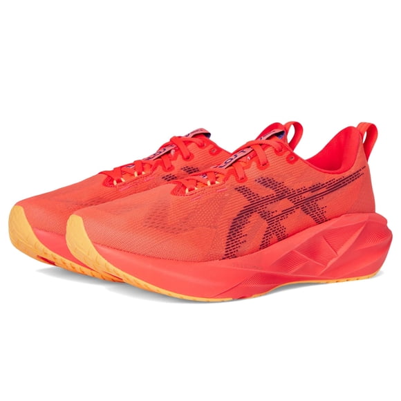 Zapatilla de Running ASICS NOVABLAST 5 para Hombre - Rojo Flash/Púrpura EDO