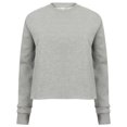 thumbnail image 1 of Skinni Fit - Jersey corto suelto para chica mujer (Gris Jaspeado), 1 of 3