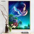 thumbnail image 2 of Full Drill - 5D DIY Diamond Painting Kits Fantasy Starry Sky Colorful Phoenix, 2 of 7