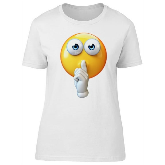 Silence Icon T-Shirt Women -Image by Shutterstock, Female Medium