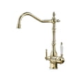 thumbnail image 1 of Kitchen Purify Faucets Gold Mixer Tap, Cold And Hot 360 Rotation With Water Purification Features Kitchen Crane Tap ,Versatile Features, 1 of 6