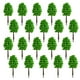 thumbnail image 1 of Plástico en miniatura Árboles artificiales simulados DIY Crafts Planta de decoración de paisajes para jardín de oficina interior 20 paquetes kenally HA011898-00, 1 of 6