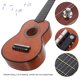 thumbnail image 5 of WORGEOUS Instrumento de la Ilustración Musical para niños Guitarra de juguete de madera de juguete simulada de madera de juguete, 5 of 9