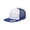 ROYAL/ WHT/ ROYL, variant on Yupoong Adult Classic Trucker with White Front Panel Cap - 6006W