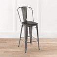 thumbnail image 4 of Silla alta banco para cocina barra bar elegante comoda firme Thocar Silver H1505 R21 R21 Muebles Thocar silver moderno banco, 4 of 7