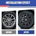 thumbnail image 3 of 4PCS Hubcaps,18 inch Alloy Wheel Wheel Skins for Honda 2023 2024 2025 CR-V EX / EX-L model,Black Matte, 3 of 8