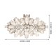 thumbnail image 2 of BRIGHTFUFU 1 par de clips de zapatos de diamantes de imitación extraíbles, hebillas de cristal para zapatos, adornos decorativos para zapatos de boda, 2 of 7
