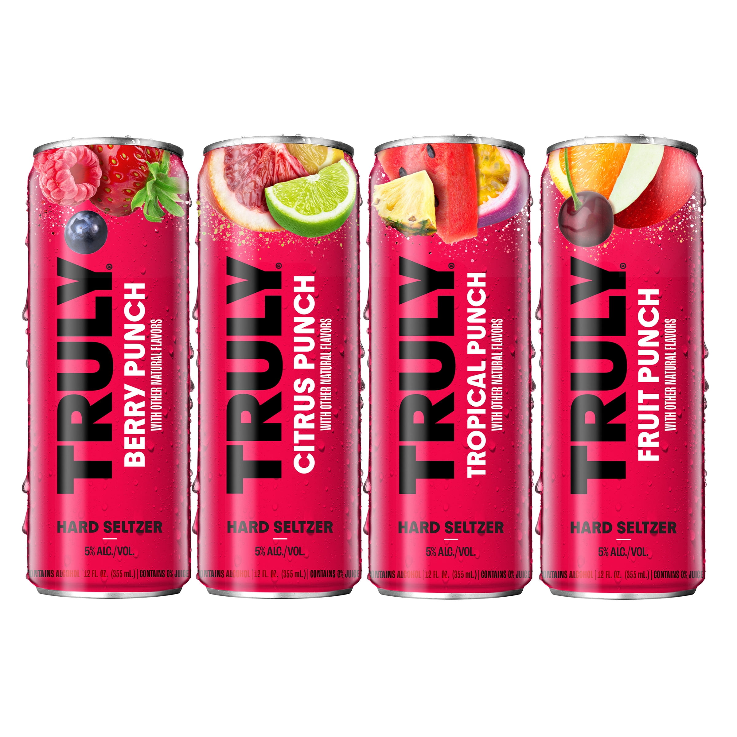 Truly Hard Seltzer Punch Variety Pack, 12 pk, 12 fl oz Aluminum