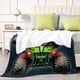 thumbnail image 4 of Monster Jam anti-pilling, suave, ligera, esponjosa y acogedora de lujo para hogar y cocina – Perfecta para niños y adultos, 100 x 150 cm, 4 of 6