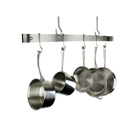 Enclume Usa Handcrafted Gourmet Ceiling Adjustable Bar Pot Rack