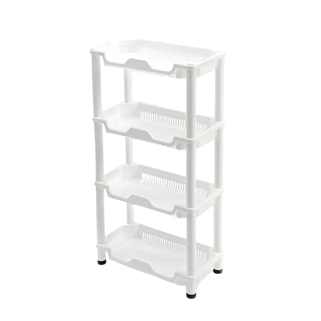 Billuyoard Organizador de baño, estante de almacenamiento extraíble, estante para artículos diversos de ducha hueco, estante lateral para nevera con Organizadores de utensilios de cocina Billuyoard HA079879-01