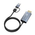 thumbnail image 2 of Grabador de vídeo portátil 4K tarjeta de captura de vídeo HD Kuymtek 30 P compatible con HDMI USB 1080, 2 of 6