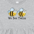 thumbnail image 4 of Inktastic We Bee Twins Girls Baby Dress, 4 of 5