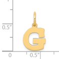 thumbnail image 3 of 14k Small Block Initial G Charm, 3 of 3