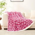 thumbnail image 2 of Leopard Throw Blanket Soft Microfiber Knitted Blanket Cozy Blankets Snuggle Sac for Couch Bed, 2 of 5