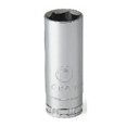 thumbnail image 1 of KD Tools KDT80391 .38 in. Drive 9mm Chrome Deep 6 Point Socket, 1 of 1