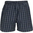 thumbnail image 3 of Gildan Men's Tag Free Woven Boxers, 5-Pack, Black, SM, 3 of 6