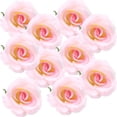 thumbnail image 2 of Cabeza de rosa artificial, accesorio de decoración para bodas, rosa claro, 2 of 9