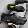 thumbnail image 6 of Mostsola Mens Slip Resistant Clogs EVA Chef Work Shoes for Restaurant Hospital Nursing Garden, 6 of 9