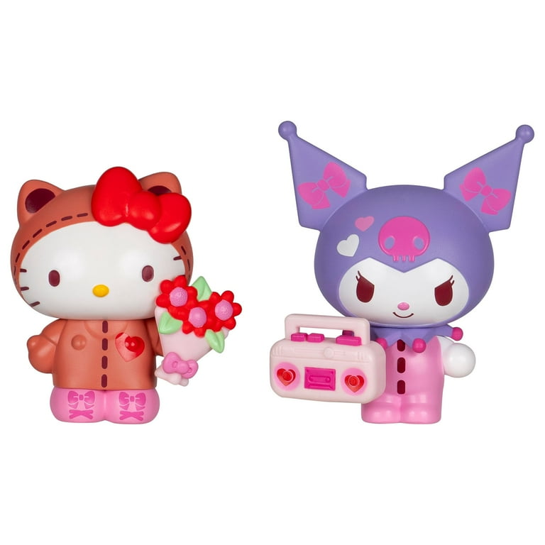 Hello Kitty 2-Figure Pack Valentine with Hello Kitty Bouquet