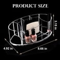 thumbnail image 2 of ASTOTSELL Acrylic Makeup Organizer with 7 Compartments, for Vanity Decor, Bathroom Countertop, Desk Storage Container, Cosmetic Display Cases - Clear, 2 of 6