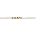 thumbnail image 4 of 14K Yellow Gold 1.5mm Diamond Cut Wheat Chain 16 Inch, 4 of 5
