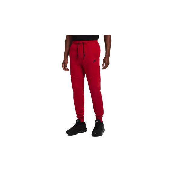 NIKE MENS Tech Fleece Jogger Pants Mens Style "GYM RED/BLACK" HV0959 687 from Stadium Goods