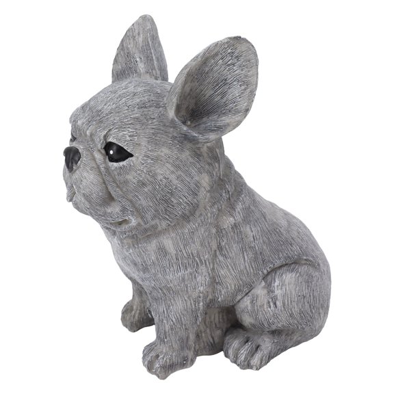 Estatuas De Jardín Para Perros, Estatua De Perro Perdiguero Gris, Estatuilla De Perro De Resina, Estatuilla De Decoración De Jardín Para Patio Y Jardín