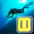 thumbnail image 3 of Piezas de contrapeso de buceo Kusrkot recubiertas de buceo Natación deportiva Amarillo 1000g, 3 of 6