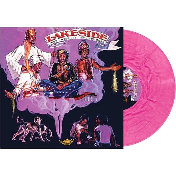 LAKESIDE- Your Wish Is My Command (Translucent Pink Florescent Vinyl 160g) - vinyl records