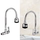 thumbnail image 5 of Grifo Grifos De Fregadero De Cocina Girados 360 Grados Ajustar El Volumen De Agua Instalar Fácilmente Grifos De Fregadero De Cocina Extraíbles A Prueba De óxido, 5 of 7