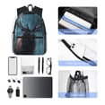 thumbnail image 4 of Disketp Mystical Forest Elk Mochila Ligera Clásica con Múltiples Bolsillos, Mochila Casual para Hombre y Mujer, Ideal para Escuela, Trabajo y Viajes, 4 of 6