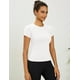 thumbnail image 3 of Camiseta de entrenamiento LOMON Quick Dry Slim Fit para mujer, paquete de 2 unidades, 3 of 4