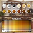 thumbnail image 3 of Kit de reparación de muebles de madera Hupeyna 12 colores con aplicador, 3 of 9
