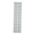 thumbnail image 1 of Etiquetas de pila de pesas, pegatinas de números, etiqueta adhesiva de bloque ponderado, etiquetas de peso, pegatinas de peso para entrenamiento de, 1 of 8