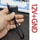 thumbnail image 3 of 2X Cable Adaptador de Alimentación A DC5521 Macho A DC 5.5mmX2.1mm Adaptador Convertidor Cable de Alimentación Salida 12V, 3 of 5