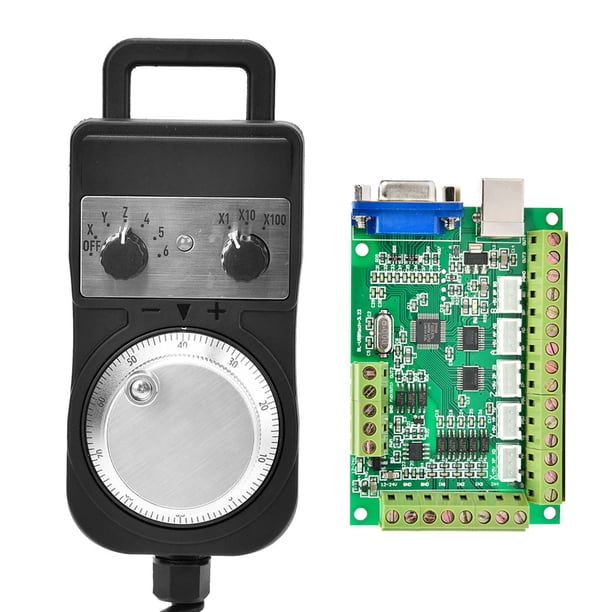 Tarjeta De Interfaz USBde 5 Ejes Tarjeta De Control De Movimiento CNC Con Volante, Señales De Entrada Aisladas, Salida PWM, 4 Puertos De Salida, Compatible Con Varias Versiones